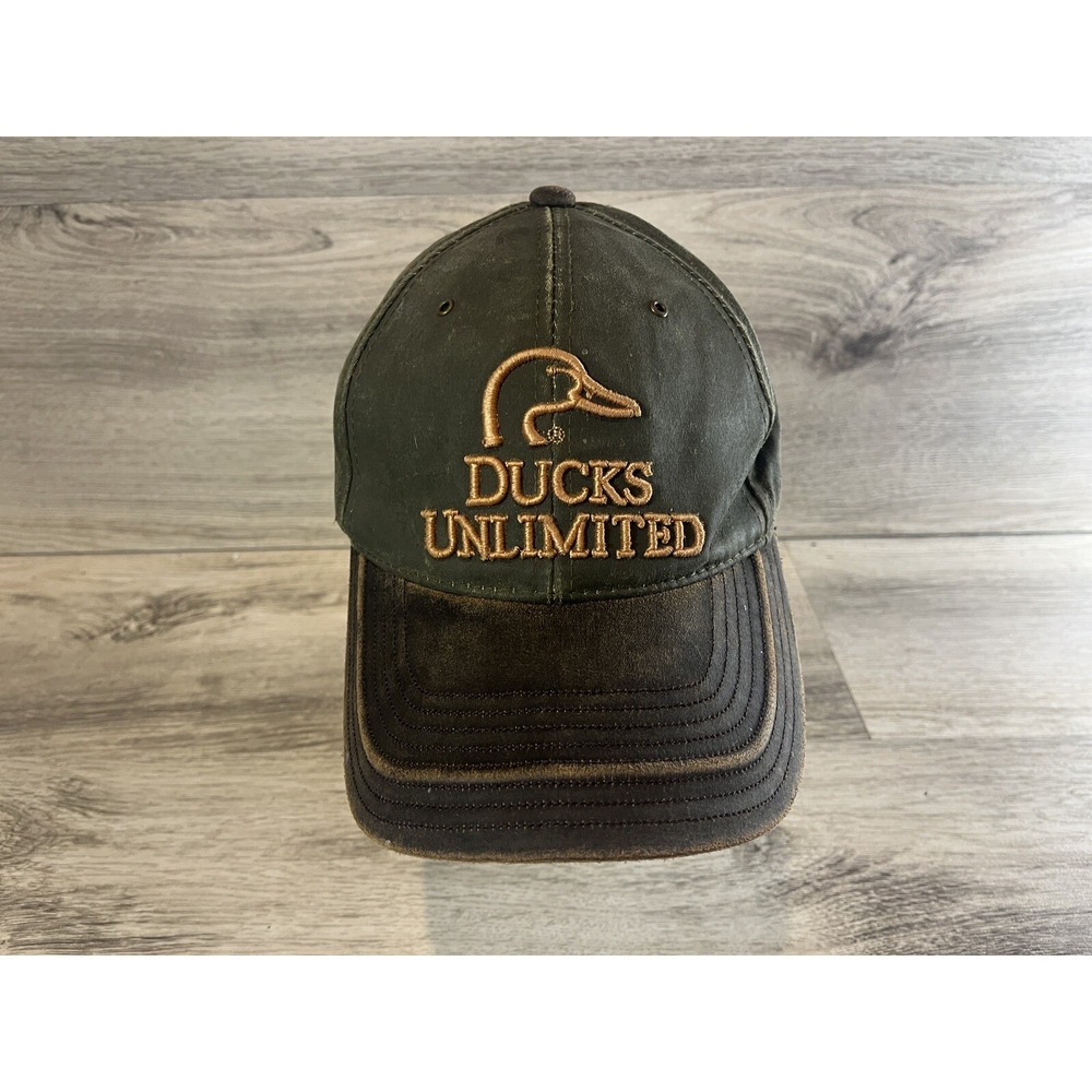 Ducks Unlimited Cap Authentic Licensed Embroidered‎ Strapback Hat By Outdoor Cap